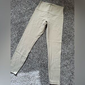 CRZ YOGA Women's High-Waisted Leggings - Tan